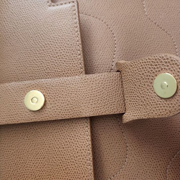 Senreve Alunna  Leather Convertible Bag Shoulder Bag  Backpack Chestnut/Gold main image 8